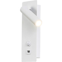 Wider Application Sconces, 3W Spotlight Bedside Reading Light, For Modern Minimal Interior (Adjustable Swivel Angle)