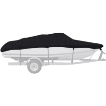 Funda impermeable para barcos de casco en V y barcos de pesca, tejido Oxford impermeable de grado marino con doble costura, revestimiento reflectante