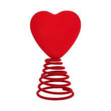 Breloque en forme de cœur en spirale scintillante,-Style B