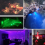 Φωτιστικό λίμνης RGB με λειτουργία χρονοδιακόπτη, πολύχρωμο LED με δυνατότητα 5
