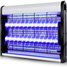 Lampa Maraithe Mosquito le Solas UV 365nm, Greillí Miotail Ardvoltais, Scriosóir Feithidí, Tráidire Plaisteach Inbhainte le haghaidh Feithidí