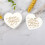Étiquette cadeau de saint-valentin avec lettres de couleur-Blanc 7