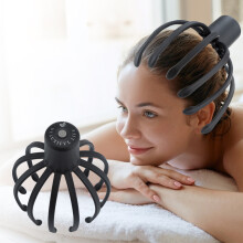Elektrischer Kopfmassagegerät mit intelligenter Oktopus-Klaue zur therapeutischen Kratzfunktion und Stresslinderung