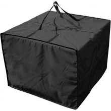 (81 x 81 x 61 cm) Aufbewahrungstasche für Sitzkissen von Gartenmöbeln, große quadratische wasserdichte Tasche
