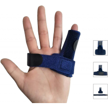 Schnappfingerschiene für Zeigefinger, Mittelfinger und Ringfinger – Sehnenentlastung und Schmerzlinderung bei gebrochenem Finger
