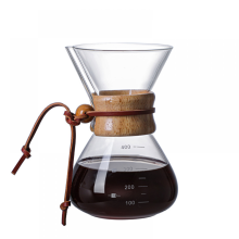 Pour-Over-Glaskaffeemaschine – Classic-Serie – Exklusive Verpackung