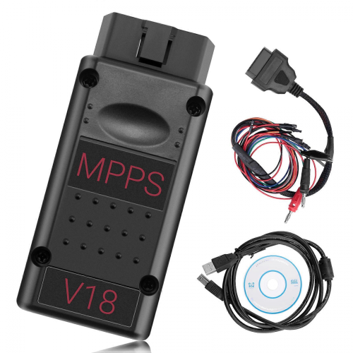 MPPS V18 OBD2 Diagnosegerät MAIN + TRICORE + MULTIBOOT V18.12.3.8 2