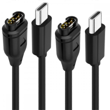 Stück USB-C-Ladegerät, kompatibel mit Garmin-Uhren, Datensynchronisations-Ladekabel für Garmin Fenix