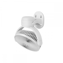Wiederaufladbarer, ferngesteuerter Wandventilator mit LED-Lampe, tragbar