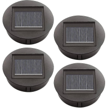 Ersatz-Solarleuchten mit LED-Leuchtmitteln, Solar-Dachleuchten-Ersatz, LED-Solarpanel-Laternenabdeckung für hängende Gartenleuchten
