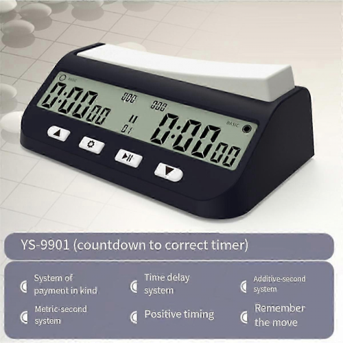 Schacktimer Professionell schackklocka Multifunktionell digital klocka 1