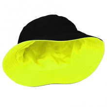Sonnenhut, wendbar, aus Baumwolle, einfarbig, für Outdoor-Aktivitäten