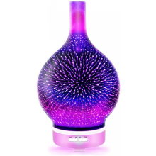 3D Glas Æterisk Olie Aroma Diffuser Aromaterapi Luftfugter (120ml)