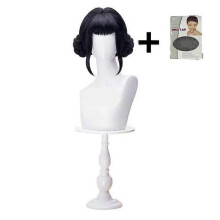 (Zoe)KPOP Lovci démonov Rumi Mira Zoey Fialová Cosplay parochňa Halloween Párty Hranie rolí Parochňa Tepelne odolná syntetická parochňa Na d