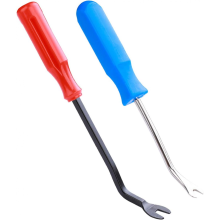 2-teiliges Nagelzieher-Werkzeug aus Stahl