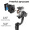 Smartphone-Stabilisator 1-Achse 450mAh/130mAh Silber 5