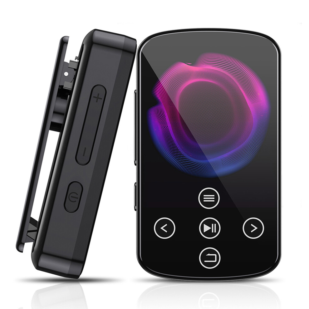 Mp3-08 Portable Mp3 Player 8Gb/16Gb/32Gb 1.4" Touchscreen Black 7651364771209