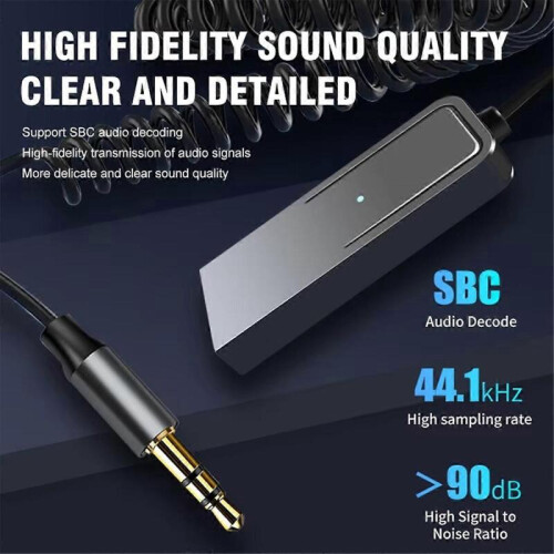 Bluetooth-adapter auto 3,5 mm jack audiozender 2