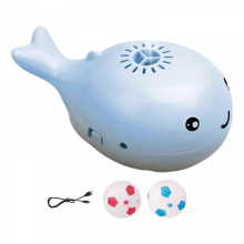 Stilvolles, schwimmendes Katzenspielzeug in Walform, rund, elektrisch, mit Bewegung, geeignet für Katzen, ideal für Spiel und Bewegung in Inn
