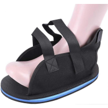 (25 cm) Chirurgische Gips-Schuhe mit verstellbarem Riemen, medizinische offene Zehen-Gipsschuhe, Rehabilitationsschuhe für gebrochene Füße, p