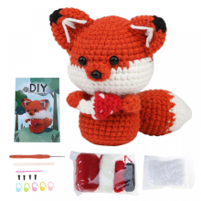 Häkelsets für Anfänger, Häkelsets für niedliche Tiere, Häkelsets für Anfänger, geeignet für Erwachsene und Kinder, Stricksets