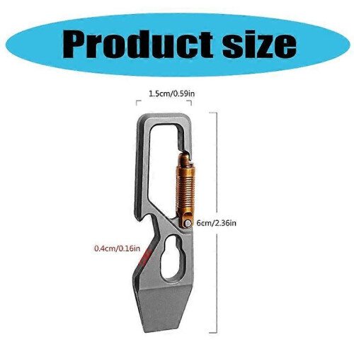 Mini Pry Bar Titaniums Alloy Small Tool Compact Lightweight Everyday Carry Collection 2