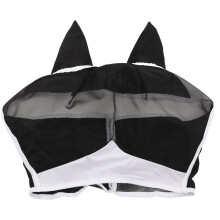 Elastisk strikket stof Hestefluemaske Åndbart net UV-beskyttelse Aftageligt design Dækning af øjne og ører Komfortabel pasform Til alle