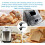 4 pieces bread machine paddle bread maker dough kneader mixing paddle metal structure kitchen bread machine 2