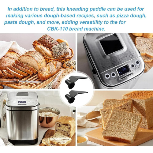 4 pieces bread machine paddle bread maker dough kneader mixing paddle metal structure kitchen bread machine 1