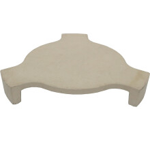 18' Kamado Grill Heat Deflector Plate Setter Pizza Stone for Big Green Egg & Chargriller