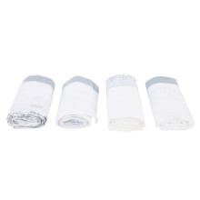 Sacs poubelles en plastique résistant, idéaux pour la cuisine, la maison et le bureau. Sacs robustes et durables à cordon de serrage, finitions