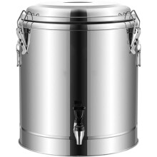 304 Stainless Steel Insulated Beverage Container with Sealed Lid for Hot or Cold Drinks, 60L