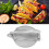 Aluminum Alloy Corn Tortilla Maker | Manual Compact Press 15