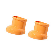 Modern Magnetic Boot Organizers Sturdy Designs Accessory-Orange
