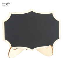 Mini cavalletti con lavagna in legno, lavagne versatili per la decorazione della casa, ideali per cucina, matrimoni, feste, segnaletica, cartelli