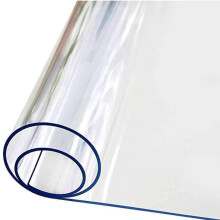 Clear Table Protector 1mm Transparent Chair Mat for Low Pile Carpet, NonSlip Floor Cover, 70x180cm