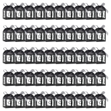 50Pieces Eid Mubarak Gift Boxes Chocolate Treat Boxes-Black