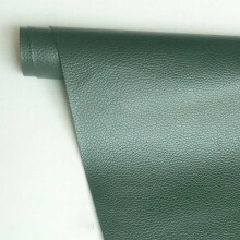 Self Adhesive Leather Patch Tape for Couch, Sofa, Car Seat, Furniture (Dark Green 19x50in)