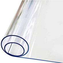Clear Chair Mat 2mm Thick Heavy Duty Vinyl Floor Protector for Carpet or Hard Floors, 120x150cm
