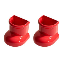 Magnetic Boot Storage Box Stylish and Sturdy Easy to Clean-Red