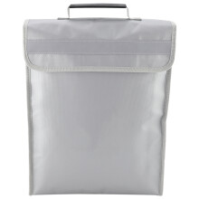 Sacoche ignifugée indispensable pour documents, sac étanche pour protéger vos documents juridiques et objets de valeur, avec poignée robuste pour