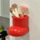 Magnetic Boot Storage Box Stylish and Sturdy Easy to Clean-Red 5