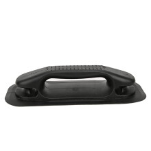 Canoe Grab Bar PVC Kayak Handle Rail Black for Canoe Kayak Dinghy