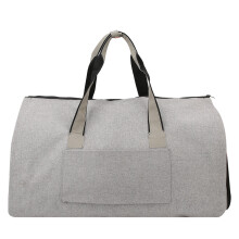 2 In 1 Travel Bag, Water-Resistant Garment Bag, High Strength Metal Zipper, Back Zipper Pockets, Detachable Shoulder Strap For Fashionable And Functio