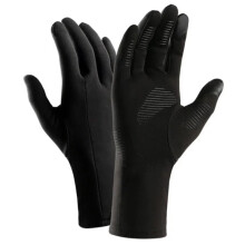 Ski Gloves Winter Warm Touchscreen Full Palm Protection Windproof Men Women Black
