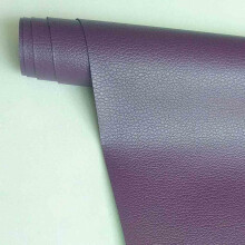 Leather Patch Self Adhesive Tape for Sofa Couch Car Seat Furniture, Purple 19x50 Inch
