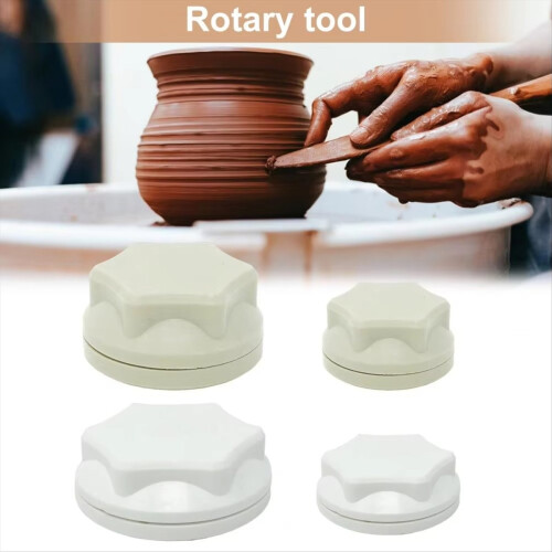 Pottery Clay Turntable Accessory Spinner Tool Set for Potters Artists 2