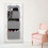 Solução prática e elegante para organizar objetos atrás da porta em qualquer cômodo. 3