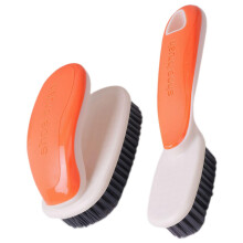 Shoe Cleaning Brush with Soft Bristles, Ergonomic Long Handle for Shoes, Clothes and MultiSurface
