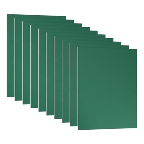 Folha de Alumínio Anodizado de 3,3x2,1x1/32 Polegadas, Placa de Alumínio Retangular de Metal de 10 Unidades com 0,8 mm de Espessura em Branco para